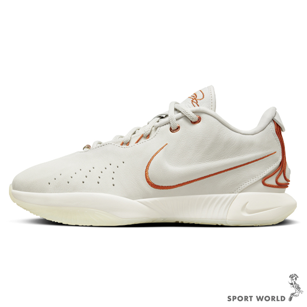 Nike 男鞋 籃球鞋 實戰 LeBron XXI Akoya EP 米白【運動世界】FV2346-001