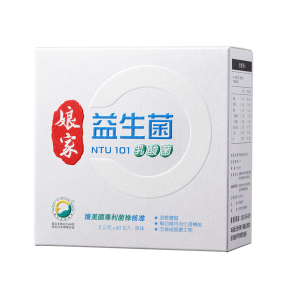 娘家益生菌 NTU101乳酸菌(60入/盒)；原廠貨源 SNQ健康優購網 product thumbnail 2