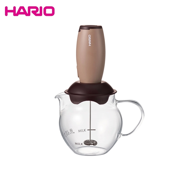 HARIO 古銅電動奶泡器組 Creamer 奶泡器 公司貨 附量杯