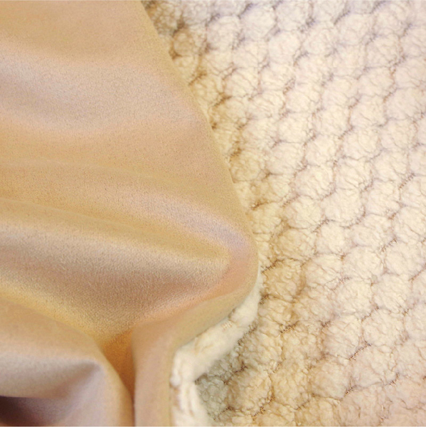 冬天保暖被套 水立方麂皮絨 雙人6x7尺被套【韓系卡其】MIT台灣製造 可當空調毯 露營保暖毯 product thumbnail 3