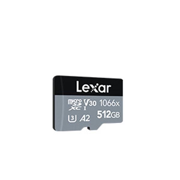 Lexar 雷克沙 Professional 1066x MicroSDXC UHS-I U3 A2 512G記憶卡 product thumbnail 3