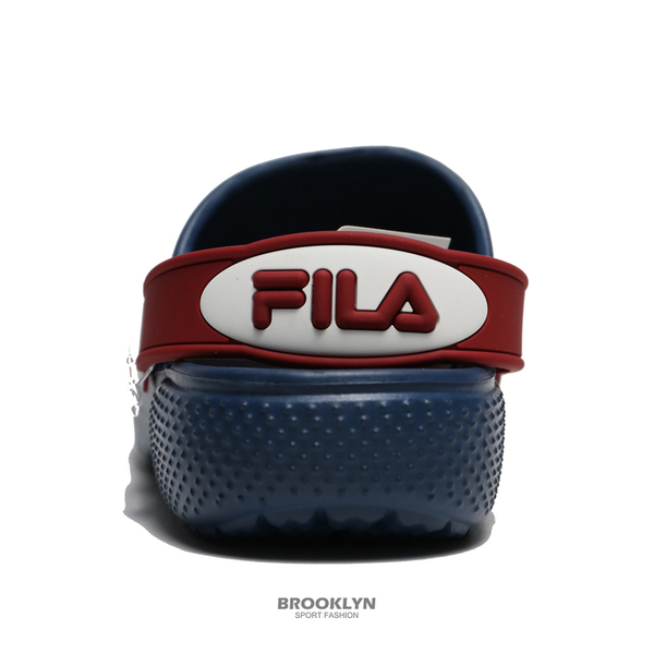 FILA 童鞋 深藍紅 園丁燈鞋 慢跑鞋 小童 中童 (布魯克林) 7S452W213 product thumbnail 4