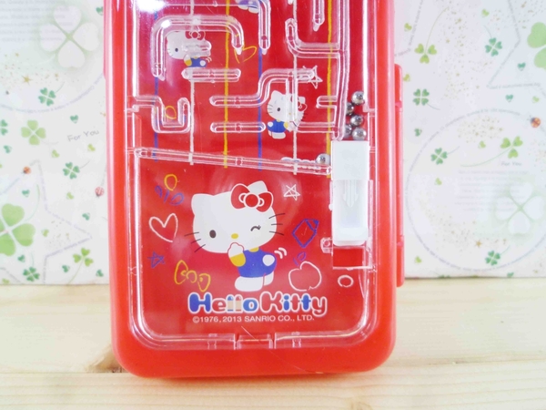 【震撼精品百貨】Hello Kitty 凱蒂貓~KITTY鉛筆盒-玩具-紅色 product thumbnail 4