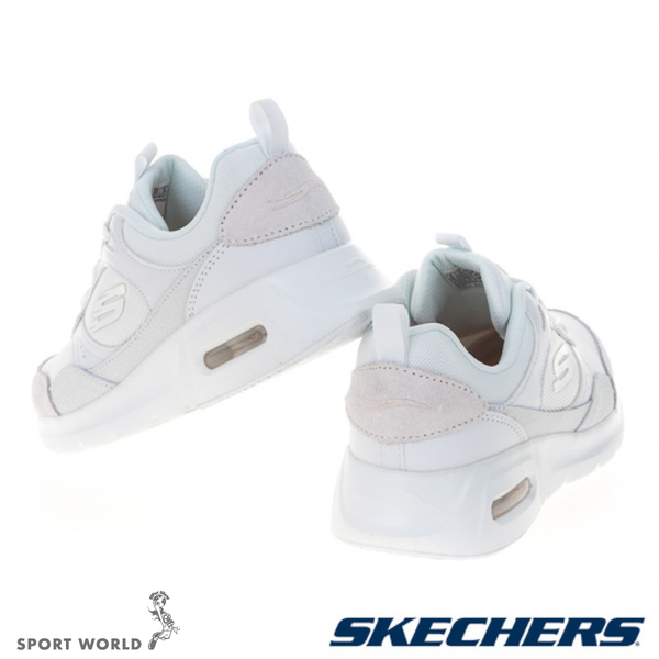 Skechers 女鞋 休閒鞋 氣墊 SKECH-AIR COURT 白【運動世界】150075WHT product thumbnail 6