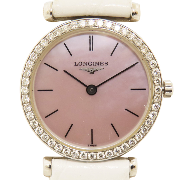 【二手名牌BRAND OFF】Longines 浪琴 嘉嵐系列 La Grande Classique 石英腕錶 L4.209.4.71.6