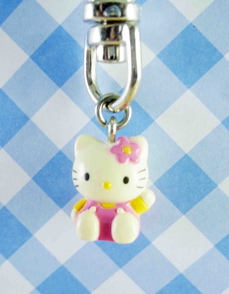 【震撼精品百貨】Hello Kitty 凱蒂貓~KITTY鑰匙圈-粉