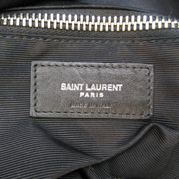 【二手名牌BRAND OFF】SAINT LAURENT 聖羅蘭 黑色 尼龍 托特包 product thumbnail 6