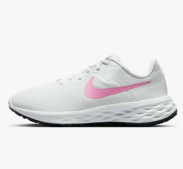 NIKE W REVOLUTION 6 NN 女款 白粉 慢跑運動鞋 避震 戶外鞋 DC3729103【KAORACER】