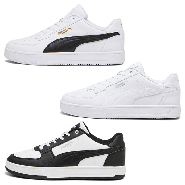 Puma 男鞋 女鞋 休閒鞋 皮革 Caven 2.0 白黑/白/黑白【運動世界】39229003/39229002/39229017 product thumbnail 2