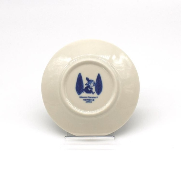 小禮堂 嚕嚕米 YAMAKA陶瓷點心盤3入組 13.5cm (白藍花草款) product thumbnail 7