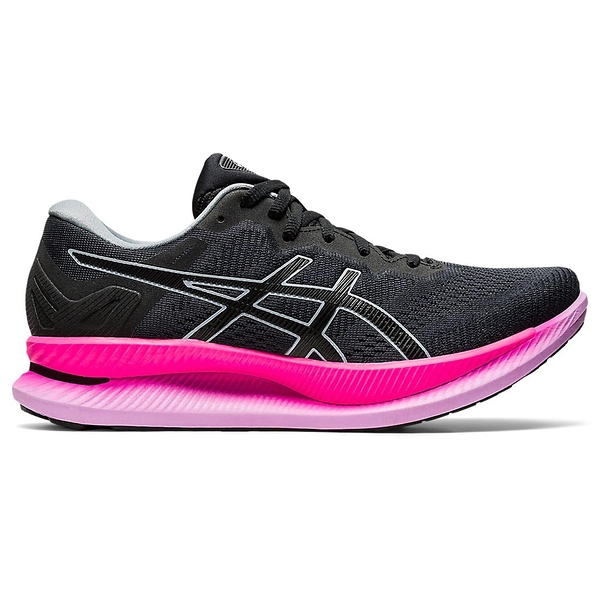 Asics GLIDERIDE 女鞋 慢跑 訓練 中底 輕量 回彈 緩震 黑粉【運動世界】1012A699-022