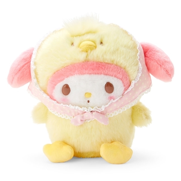 【震撼精品百貨】My Melody_美樂蒂~日本SANRIO三麗鷗 美樂蒂絨毛玩偶娃娃(雞不可失復活節)*85714