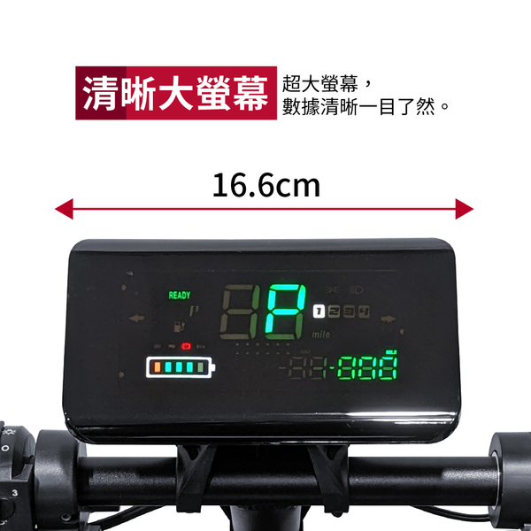 CARSCAM 便攜式代步折疊電動四輪車(電動代步車/輔具四輪) product thumbnail 8