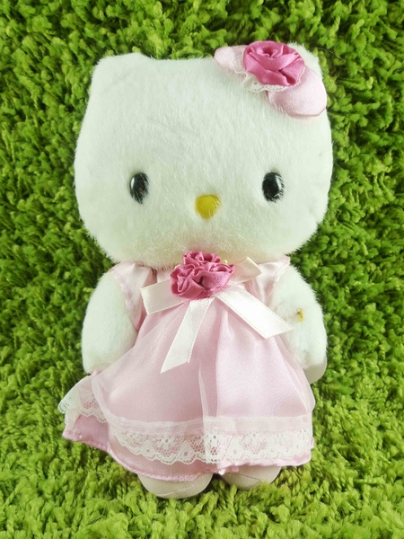 【震撼精品百貨】Hello Kitty 凱蒂貓~KITTY絨毛娃娃-全身禮服