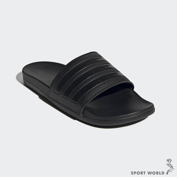 Adidas ADILETTE COMFORT 男鞋 拖鞋 休閒 柔軟 黑【運動世界】GZ5896 product thumbnail 3