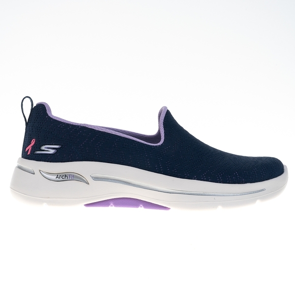 Skechers 休閒鞋 Go Walk Arch Fit 寬楦 女 紫 896263WNVLV 泡棉鞋墊 健走鞋