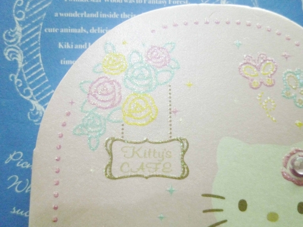 【震撼精品百貨】Hello Kitty 凱蒂貓~便條紙-愛心造型-玫瑰圖案【共1款】 product thumbnail 3