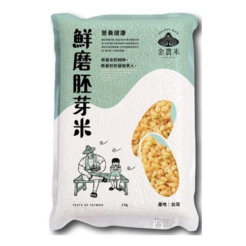 金農米 鮮磨胚芽米(2KG)【愛買】 product thumbnail 2