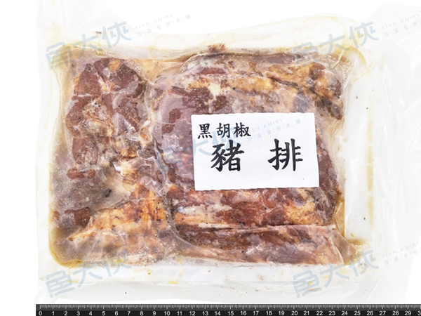 美味豬小排/黑胡椒豬排(800g/包)-1A5A【魚大俠】BF035 product thumbnail 3