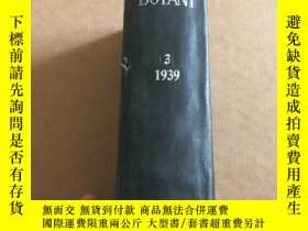 二手書博民逛書店ANNALS罕見OF BOTANY植物學年報三卷Y170129