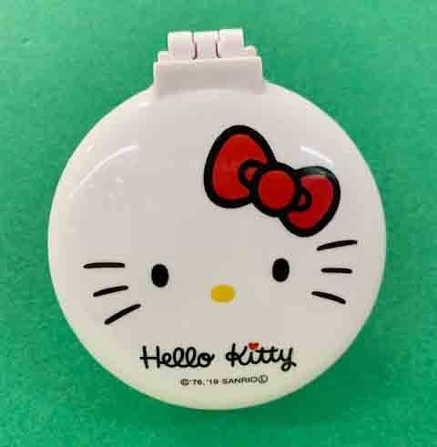 【震撼精品百貨】Hello Kitty 凱蒂貓-KITTY摺疊梳子&鏡子#19302