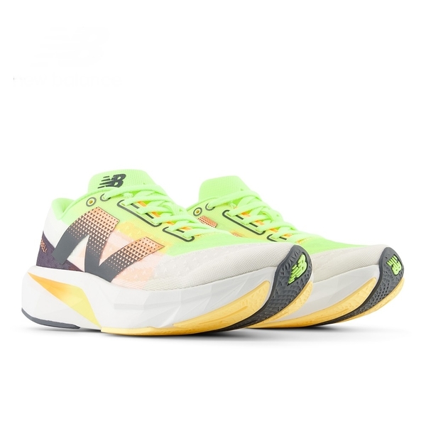 NEW BALANCE FuelCell Rebel v4 運動 跑鞋 2E楦 慢跑鞋 男鞋 MFCXLL4 白綠橘