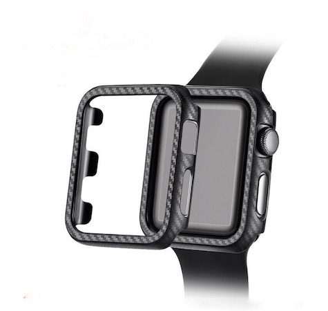 Apple Watch6 SE 碳纖維色錶殼 蘋果手錶保護殼 iwatch 5 4 3 2 1代通用 44mm 40mm