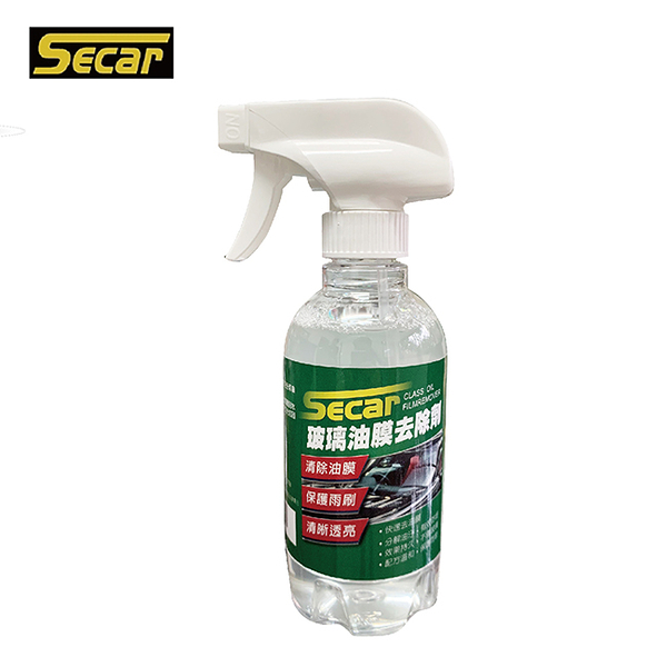 【旭益汽車百貨】SECAR 玻璃油膜去除劑