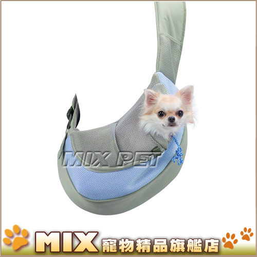 ◆MIX米克斯◆日本Marukan 時尚運動風袋鼠包【S號】DP-583粉紅/DP-584粉藍，外出包