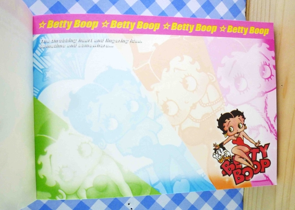 【震撼精品百貨】Betty Boop_貝蒂~便條本-黃國旗 product thumbnail 6