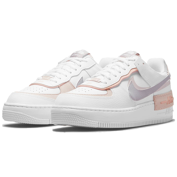 【現貨】NIKE Air Force 1 Shadow 女鞋 休閒 經典 分層設計 拼接 白紫粉【運動世界】CI0919-113 product thumbnail 4