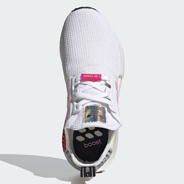 【現貨】Adidas NMD_R1 V2 女鞋 慢跑 休閒 襪套 BOOST 避震 白【運動世界】FZ3777 product thumbnail 5