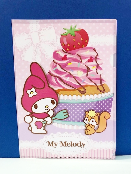 【震撼精品百貨】My Melody 美樂蒂~美樂蒂A4文件袋-條紋#02792