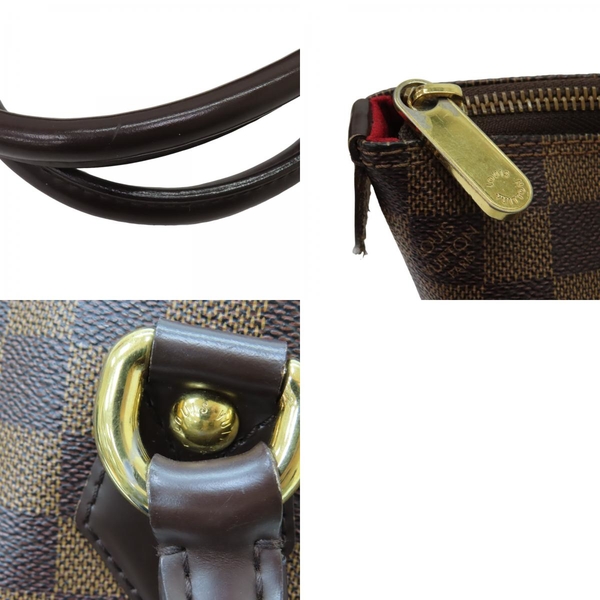 【二手名牌BRAND OFF】LOUIS VUITTON LV 路易威登 棕色 棋盤格帆布 Saleya PM 手提包 金扣 N51183 product thumbnail 10