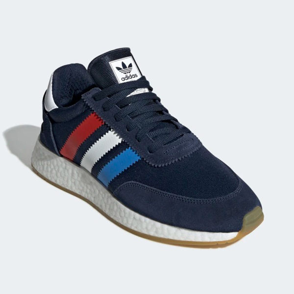 ADIDAS ORIGINALS I-5923 男鞋 慢跑 休閒 BOOST 緩衝 麂皮 深藍【運動世界】BD7814 product thumbnail 4