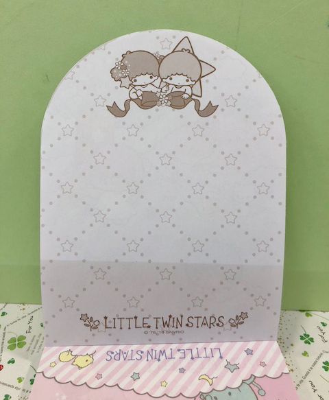 【震撼精品百貨】Little Twin Stars KiKi&LaLa 雙子星小天使~Sanrio 便條本-窗戶#92299 product thumbnail 9