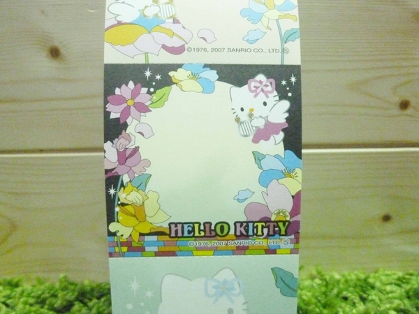 【震撼精品百貨】Hello Kitty 凱蒂貓~造型便條紙-花與豎笛圖案【共1款】 product thumbnail 5