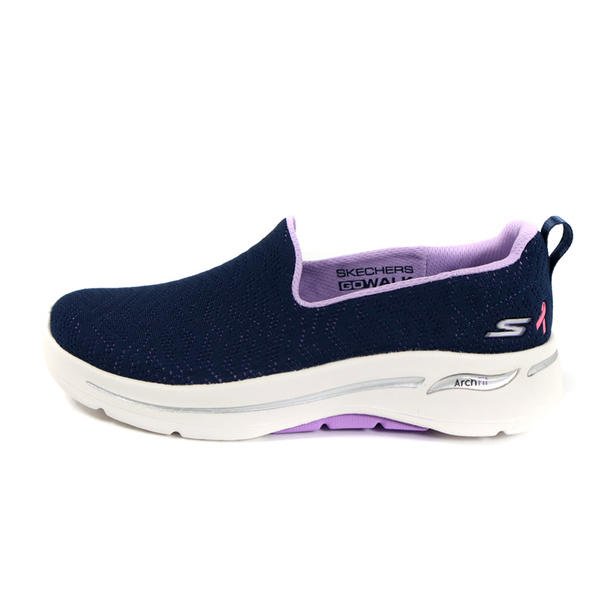 SKECHERS GOWALK ArchFit 運動健走鞋 女鞋 深藍/紫 寬楦 896263WNVLV no737 product thumbnail 2