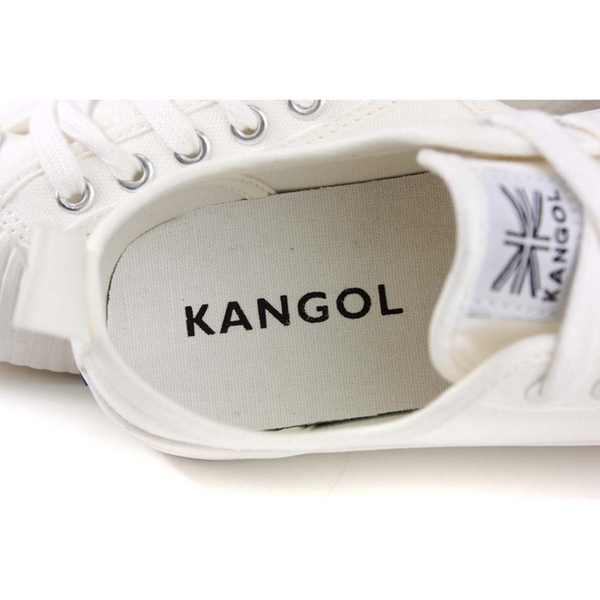 KANGOL 女款全白厚底休閒帆布餅乾鞋-NO.6952200100 product thumbnail 6