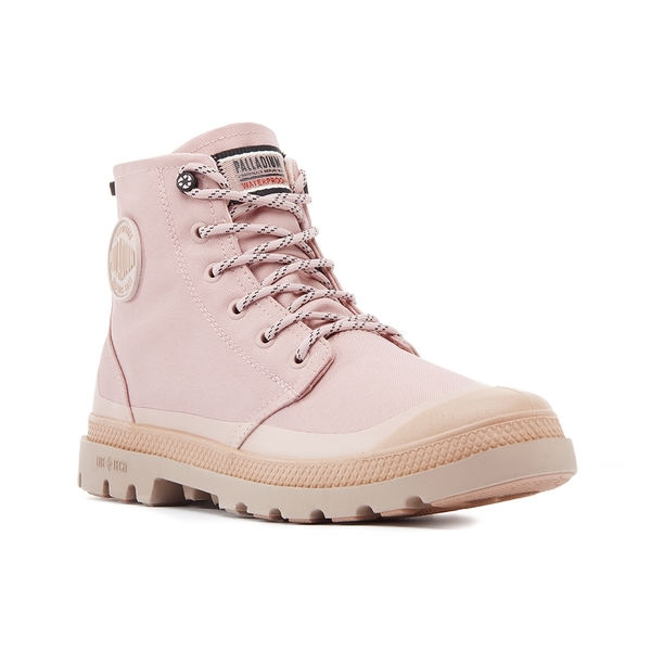 PALLADIUM PAMPA RCYCL LITE+WP+ ZIP 再生科技 輕量 拉鍊 穿搭 高筒 防水靴 中性 粉 74066-649 product thumbnail 3