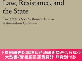 二手書博民逛書店Law,罕見Resistance, And The StateY255174 Gerald Strauss P