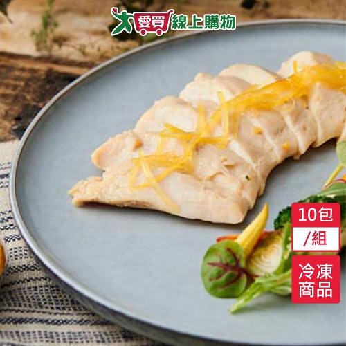 野人舒食和風柚香雞胸10包/組(180g/包)【愛買冷凍】