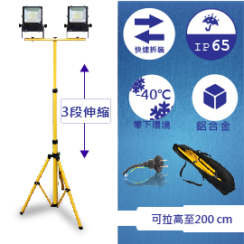 舊檔留存)【日機】戶外投光燈防水投射燈NLFL30D-AC1 2盞冷凍庫照明施工