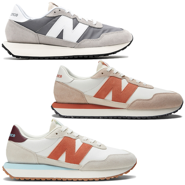 New Balance 237 D 男鞋 女鞋 慢跑 休閒 復古【運動世界】MS237RCS/MS237RB/WS237BA