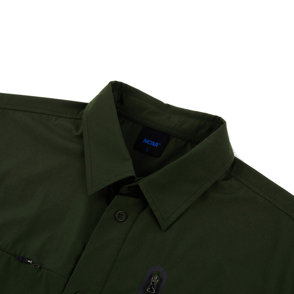 NCAA 短袖 MICHIGAN 軍綠 彈性 機能 短袖襯衫 男 7325147572 product thumbnail 2
