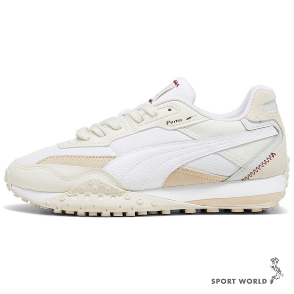 Puma 女鞋 休閒鞋 拼接 吳卓源 米白【運動世界】39311802