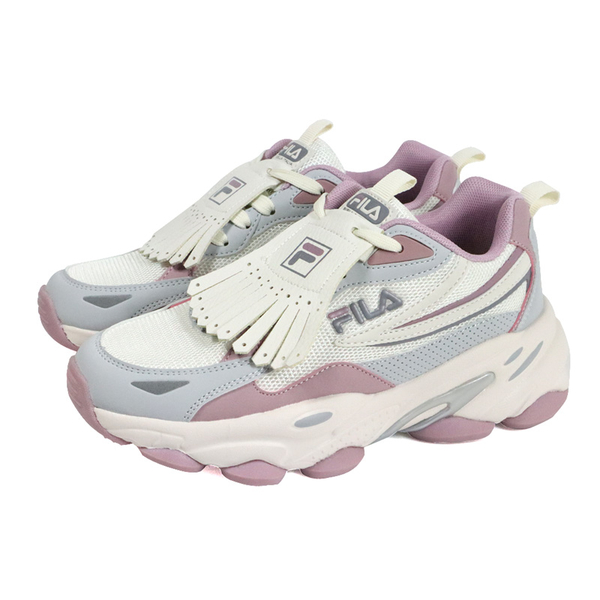 FILA TASSEL 復古運動鞋 老爹鞋 女鞋 藕粉色 5-J318Y-754 no317