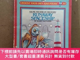 二手書博民逛書店Runaway罕見Spaceship (Skylark Choose Your Own Adventure)Y