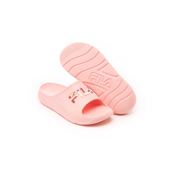 FILA PLUMPY SLIDE 2 拖鞋 防水 加厚 防水 休閒 女 粉色 4-S334Y-555 product thumbnail 3