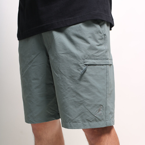KANGOL 短褲 藍綠 防水布料 TNF版型 工裝 男 (布魯克林) 6121154172
